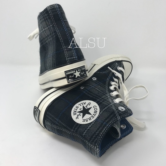 Converse Chuck 70HI Wool Black Thunder W AUTHENTIC - Picture 5 of 8